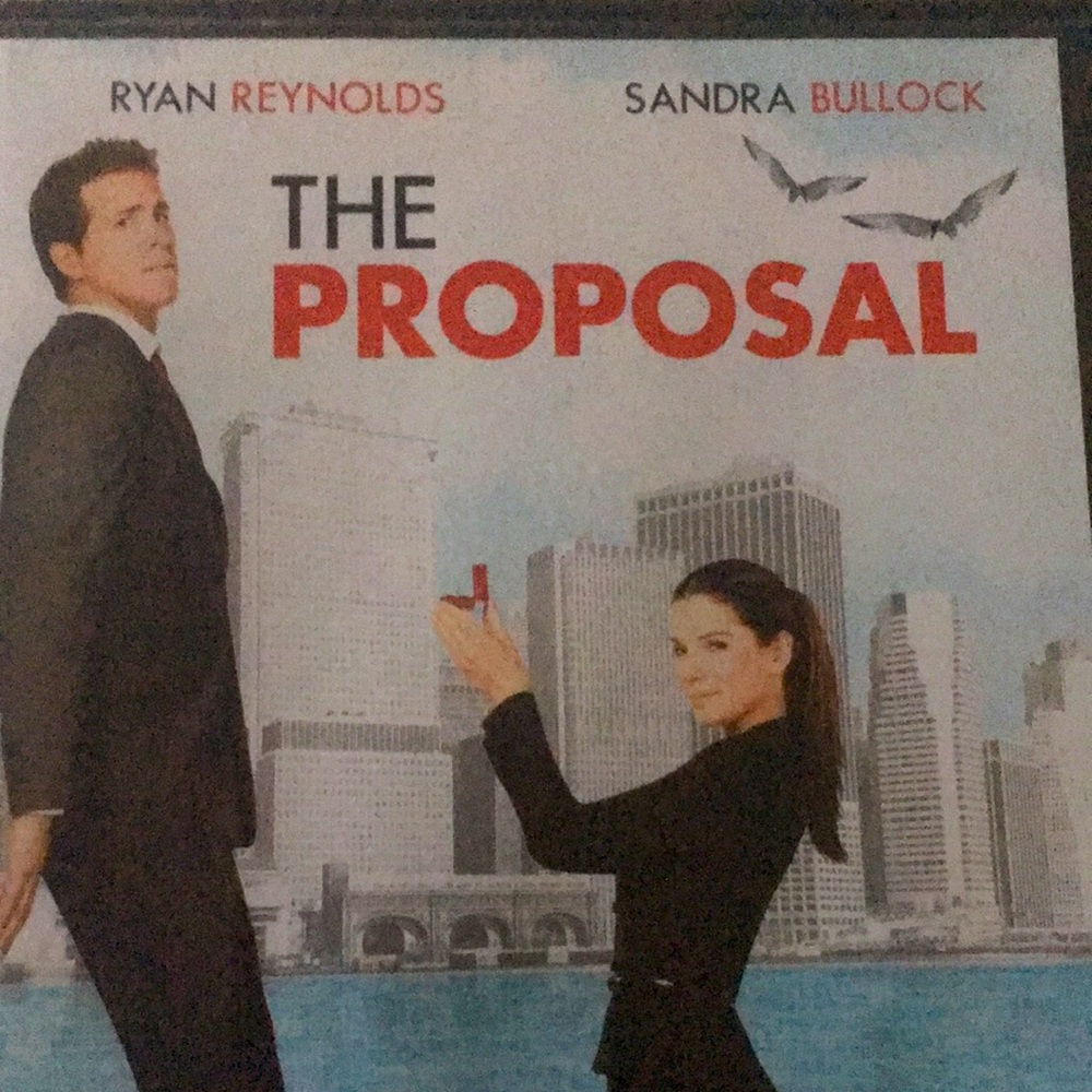 🍿 4/$20 The Proposal DVD Sandra Bullock Ryan Reynolds RomCom Movie